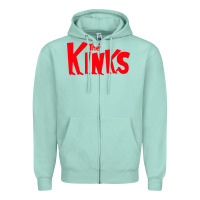 Seafoam The Kinks Zipper Hoodie - linhVisuals