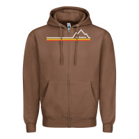 Chestnut mt. bachelor   mount bachelor Zipper Hoodie - linhVisuals