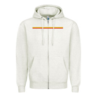 Oatmeal Heather mt. bachelor   mount bachelor Zipper Hoodie - linhVisuals