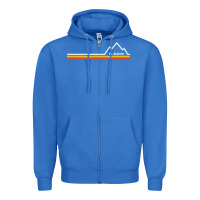True Royal mt. bachelor   mount bachelor Zipper Hoodie - linhVisuals