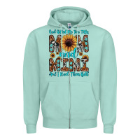 God Gifted Me Two Titles Mom And Mimi  And I Rock Them Both Zipper Hoodie | Teevron