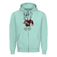 Seafoam mississipp state shirt Zipper Hoodie - linhVisuals
