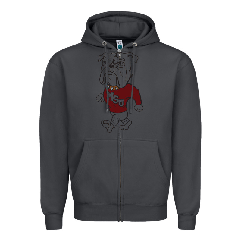 Mississipp State Shirt Zipper Hoodie by linhVisuals | Teevron
