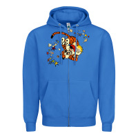 True Royal calvin Zipper Hoodie - linhVisuals