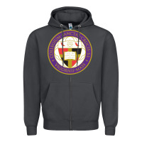 Smoke college of the holy cross Zipper Hoodie - linhVisuals