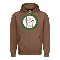 Chestnut george mason university Zipper Hoodie - linhVisuals