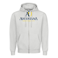 Dove Grey Augustana university, Apparel Zipper Hoodie - linhVisuals