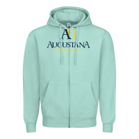 Seafoam Augustana university, Apparel Zipper Hoodie - linhVisuals