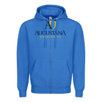 True Royal Augustana university, Apparel Zipper Hoodie - linhVisuals
