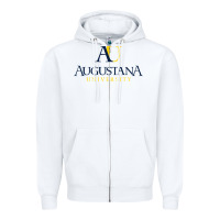 White Augustana university, Apparel Zipper Hoodie - linhVisuals