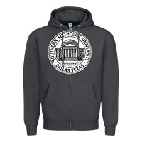 Smoke southern methodist university Zipper Hoodie - linhVisuals