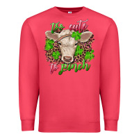 Cardinal too cute to pinch charolais calf Premium Sweatshirt - RanaPortraitStore