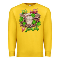 Lemon too cute to pinch charolais calf Premium Sweatshirt - RanaPortraitStore