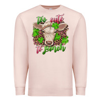 Too Cute To Pinch Charolais Calf Premium Sweatshirt | Teevron