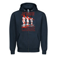 Navy ja'marr chase Zipper Hoodie - linhVisuals