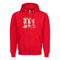 Red ja'marr chase Zipper Hoodie - linhVisuals