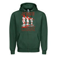 Sports Green ja'marr chase Zipper Hoodie - linhVisuals