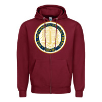 Burgundy university of california, davis Zipper Hoodie - linhVisuals