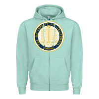Seafoam university of california, davis Zipper Hoodie - linhVisuals