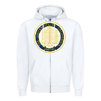 White university of california, davis Zipper Hoodie - linhVisuals