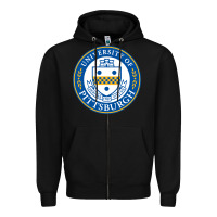 Black university of pittsburgh Zipper Hoodie - linhVisuals