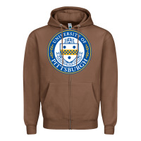Chestnut university of pittsburgh Zipper Hoodie - linhVisuals