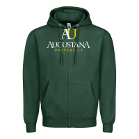Sports Green Augustana university, Apparel Zipper Hoodie - linhVisuals