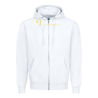White AU, Augustana University, apparel Zipper Hoodie - linhVisuals