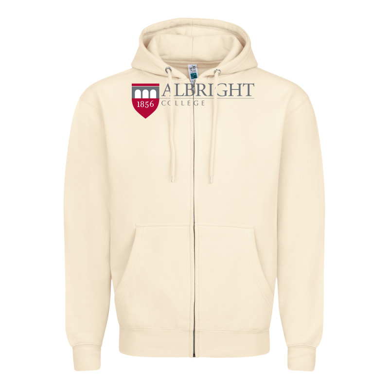 Albright College Vectorized Zipper Hoodie by linhVisuals | Teevron