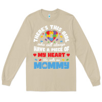 Mushroom lil autism mom Long Sleeve Tee - CowhideDigitalArt