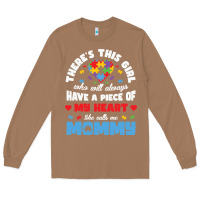 Toasted Coconut lil autism mom Long Sleeve Tee - CowhideDigitalArt