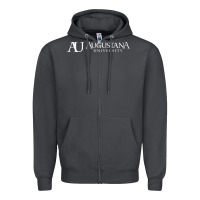 Smoke AU, Augustana University, apparel Zipper Hoodie - linhVisuals