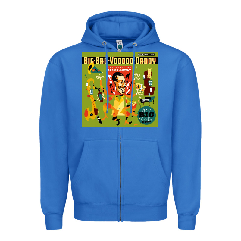 Big Bad Voodoo Daddy Zipper Hoodie by linhVisuals | Teevron