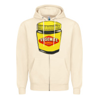 Sandshell vegemite Zipper Hoodie - linhVisuals