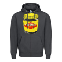 Smoke vegemite Zipper Hoodie - linhVisuals