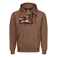 Chestnut neil peart r.i.p Zipper Hoodie - linhVisuals