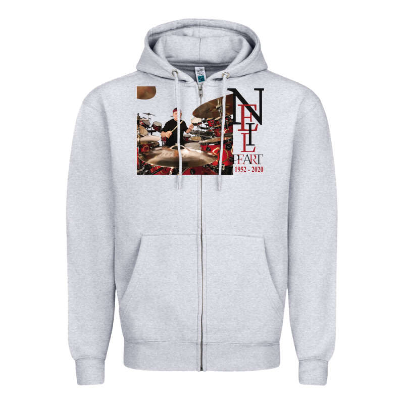 Neil Peart R.i.p Zipper Hoodie by linhVisuals | Teevron