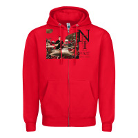 Red neil peart r.i.p Zipper Hoodie - linhVisuals