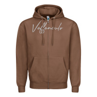 Chestnut vaffanculo essential Zipper Hoodie - linhVisuals