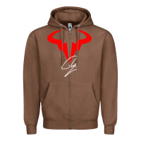 Chestnut RAFA Zipper Hoodie - linhVisuals