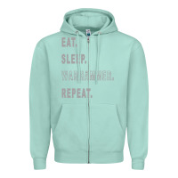 Seafoam warhammer Zipper Hoodie - linhVisuals