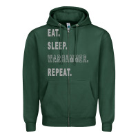 Sports Green warhammer Zipper Hoodie - linhVisuals