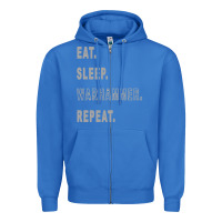 True Royal warhammer Zipper Hoodie - linhVisuals