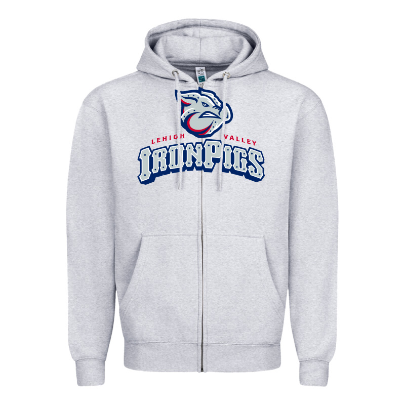 Lehigh Valley Ironpigs Zipper Hoodie by linhVisuals | Teevron