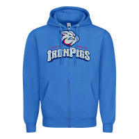 True Royal lehigh valley ironpigs Zipper Hoodie - linhVisuals