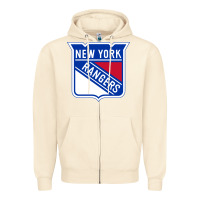 Sandshell Ny rangers Zipper Hoodie - linhVisuals