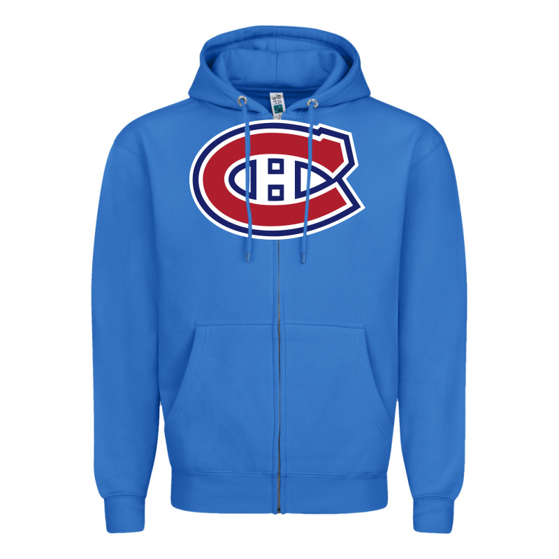 Canadiens Zipper Hoodie by linhVisuals | Teevron