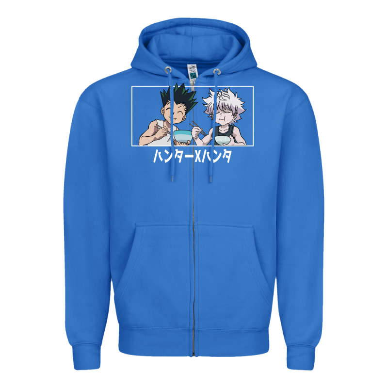 Gon Killua Zipper Hoodie by linhVisuals | Teevron