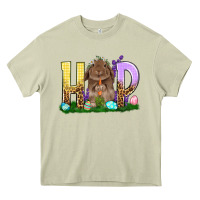 Mossy Hop Rabbit Easter Day Heavy Core Tee - HowdyJamesFarm