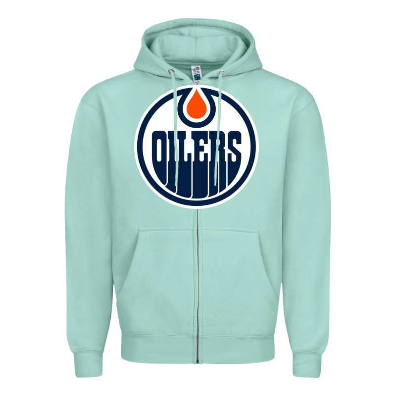 Oilers Zipper Hoodie by linhVisuals | Teevron